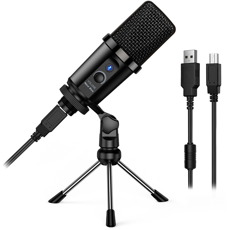 USB kondenzatorski mikrofon za osebni in prenosni računalnik