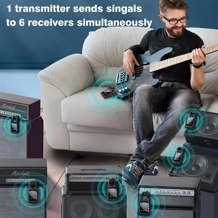 2.4GHz Guitar Wireless System