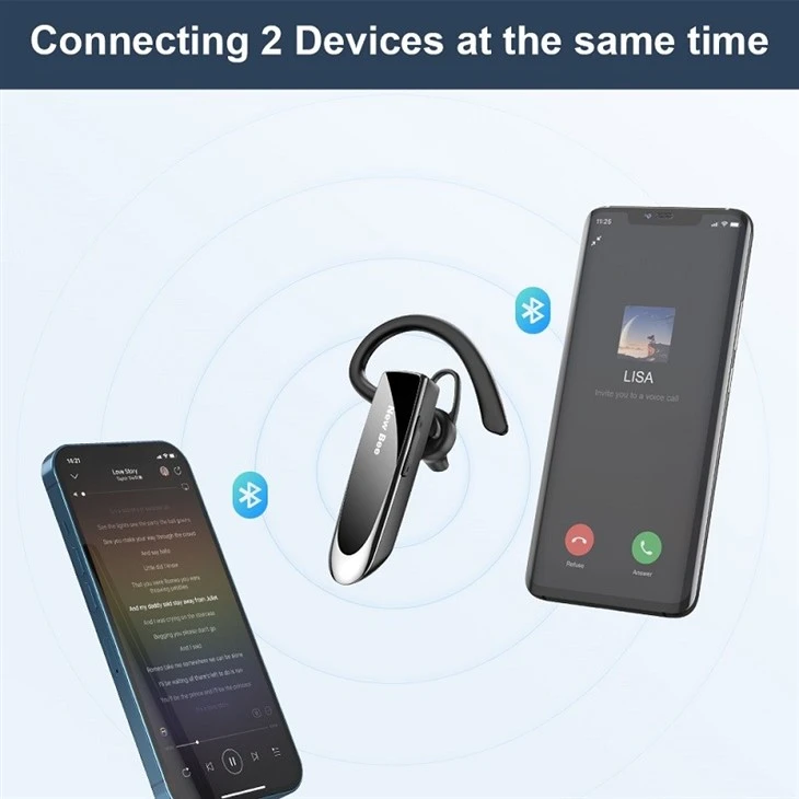 New Bee Mono Bluetooth Headset